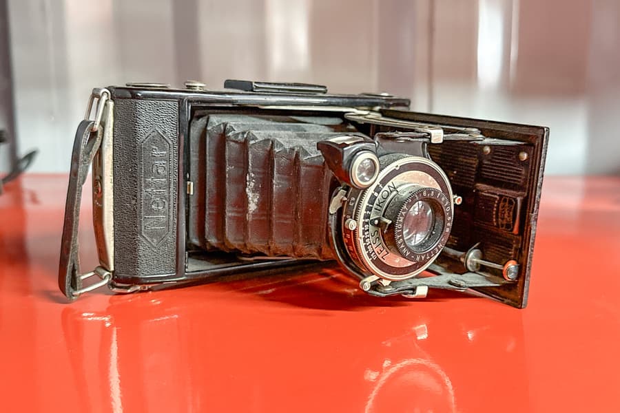 Vintage Klappkamera Zeiss Ikon Nettar
